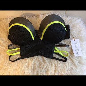 NWT BEACH BUNNY Balconet Bikini Top